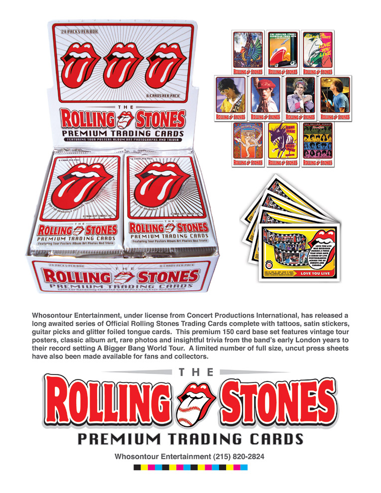 Rolling Stones Premium Trading Cards (digital)